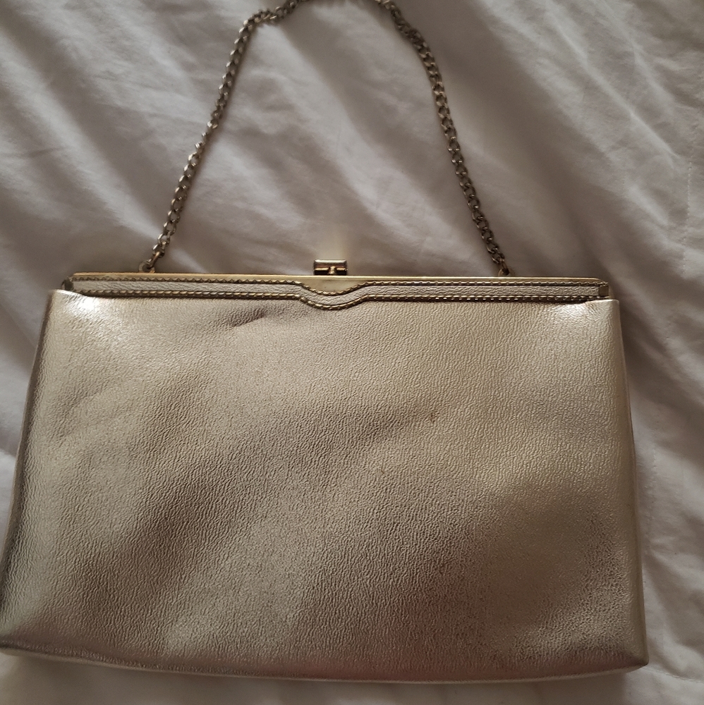 Champagne Clutch Purse